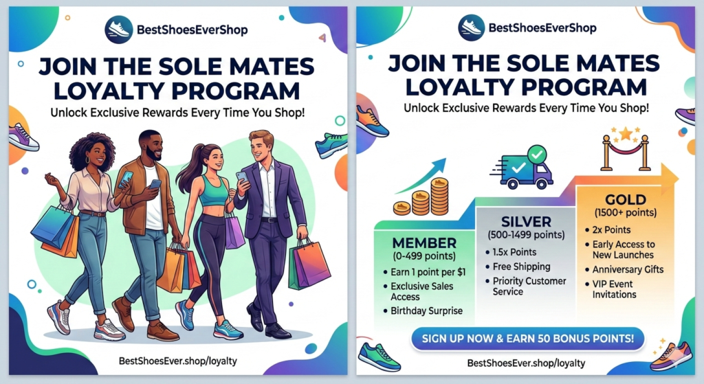 BestShoesEverShop loyalty program