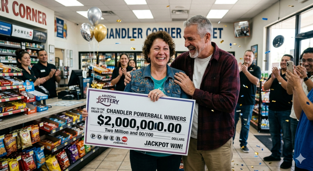 Chandler Powerball Million Winner
