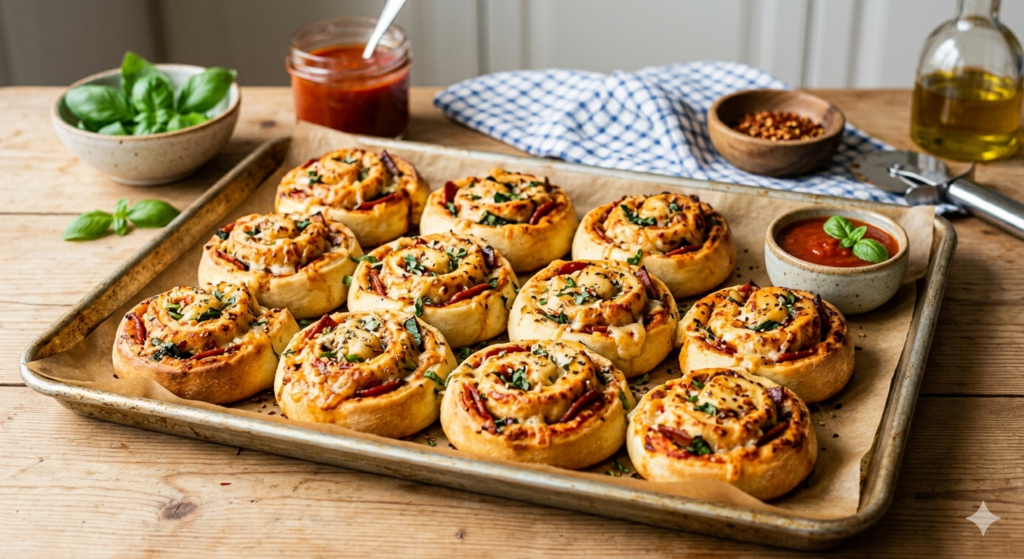 Veganske pizzasnegle